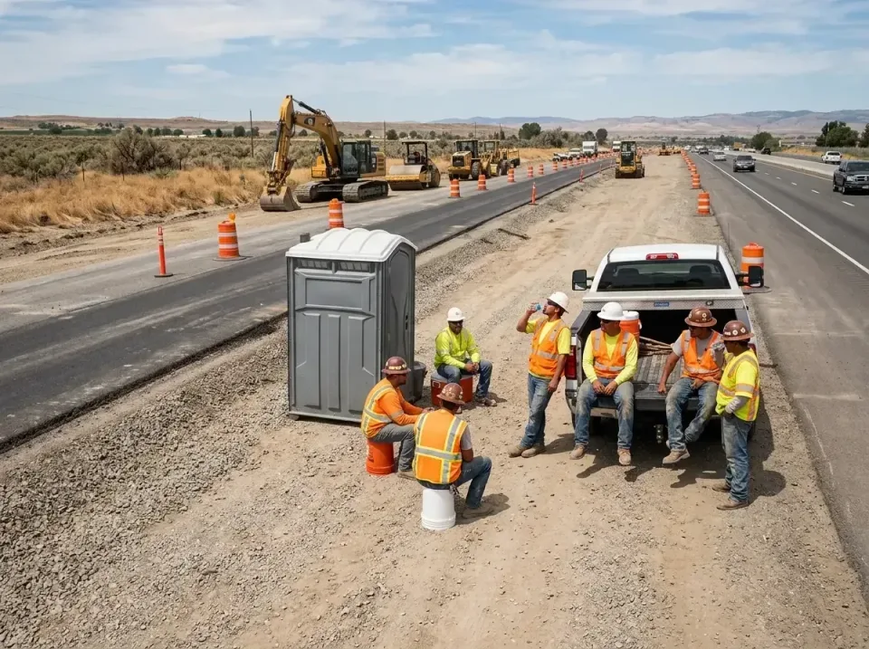 highway-road-construction-crew-007 — frequently asked questions, Porta Potty and Restroom Rentals in Silver Hill, MD
